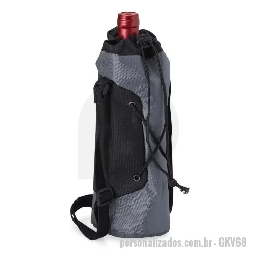 Sacola Isotérmica personalizada - Sacola para Copo e Garrafa de Vinho Personalizada
