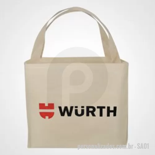 Sacola personalizada - Sacola Ecobag em Lona crua com fundo H, 100% algodão. Personalização em silkscreen. Disponível em vários tamanhos e tipos de lona.