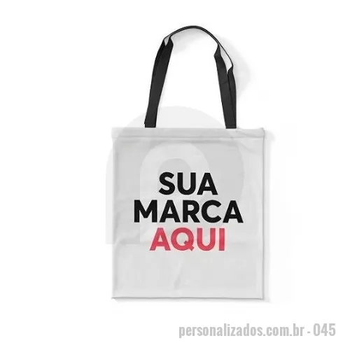 Sacola personalizada - Usar sacolas de poliéster personalizadas com a marca da sua empresa é uma ótima maneira de promover a consciência ambiental 