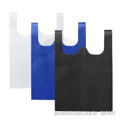 Sacola personalizada - Sacola TNT para Brindes Promocionais