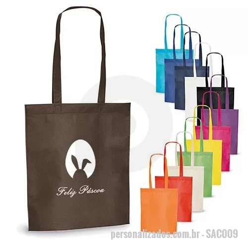 Sacola personalizada - Sacola TNT com Fundo Selado