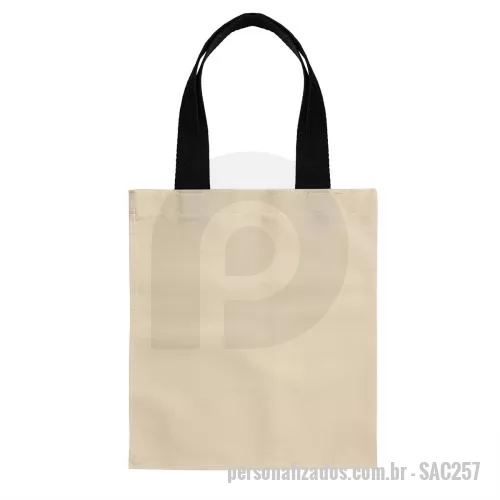 Sacola personalizada - Sacola em Algodão Personalizada