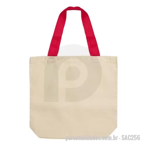 Sacola personalizada - Sacola em Algodão Personalizada