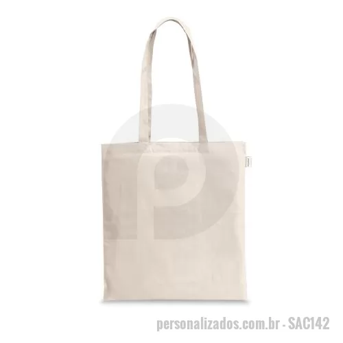 Sacola personalizada - Sacola Ecológica em Algodão Personalizada