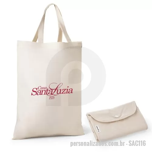 Sacola personalizada - Sacola Ecológica Personalizada