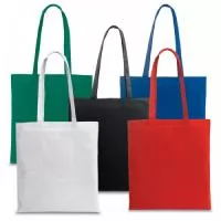 Sacola personalizada. 100% algodão: 100 g/m². Alças de 75 cm. 370 x 410 mm