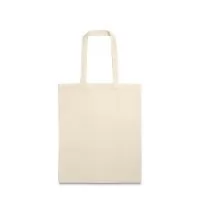 Sacola em 100% algodão (120 g/m²), com alças de 40 cm. 270 x 330 mm