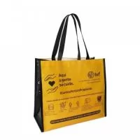 Sacola de Ráfia Laminada Retonável -120 Grs - Impressão DIGITAL UV - Qualidade Fotográfica