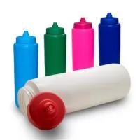 Squeeze Plástico 1 Litro com Bico Automático