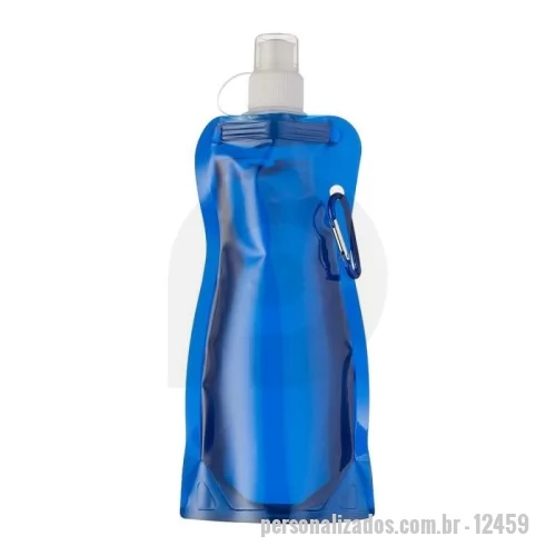 Squeeze dobrável personalizado - Squeeze Dobrável 450ml