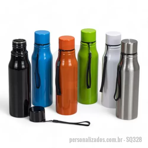 Squeeze metálico personalizado - Squeeze Personalizado
