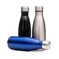 Squeeze de Alumínio com 550 ml personalizado. Disponível em 4 opções de cores essa garrafa possui ótimo custo, bom acabamento e conta com área nobre para imprimir a logomarca de empresas em Silkscreen ou laser