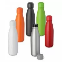 Garrafa 600ml em alumínio com tampa plástica