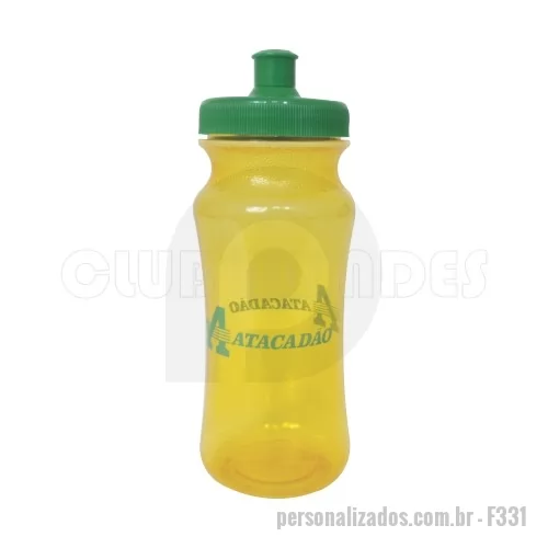 Squeeze personalizado - Squeeze Pet Ecológico com capacidade para 620 ml. Disponível em várias cores. Gravação da logomarca em 1 cor já inclusa.  Peso Aproximado: 60g