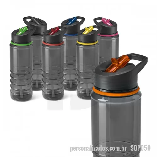 Squeeze personalizado - Squeeze Pl?stico AS 630ml