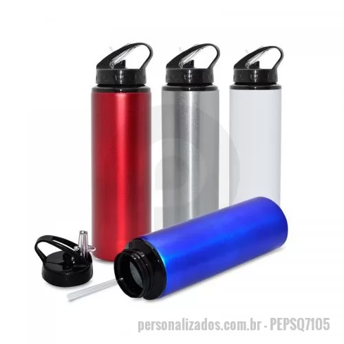 Squeeze personalizado - Squeeze de Metal 750ml Personalizado