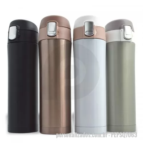 Squeeze personalizado - Squeeze em Inox Personalizado