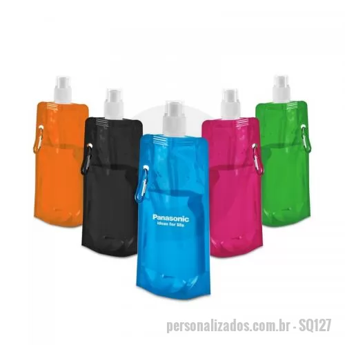 Squeeze personalizado - Squeeze Dobr?vel Personalizado