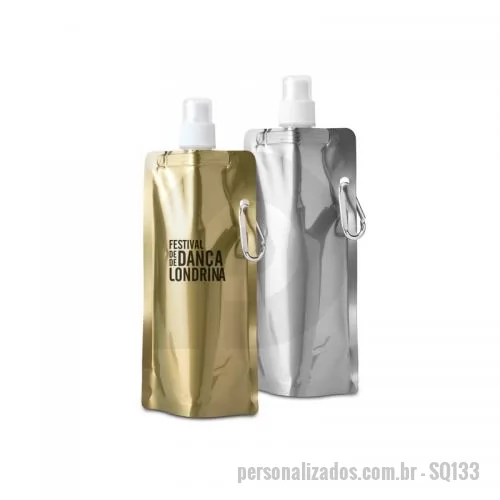 Squeeze personalizado - Squeeze Dobr?vel Personalizado