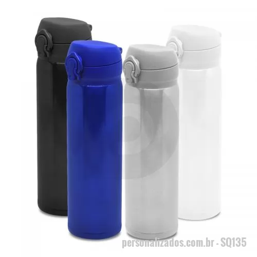 Squeeze personalizado - Squeeze Metal Personalizada