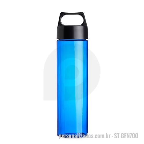 Squeeze personalizado - Garrafa Personalizada com Logo, Fabricadas em PVC a garrafa personalizada com logo, possui tampa rosqueável com alça, design moderno e capacidade de 700 ml. Brinde ideal para fidelizar clientes e presentear colaboradores.