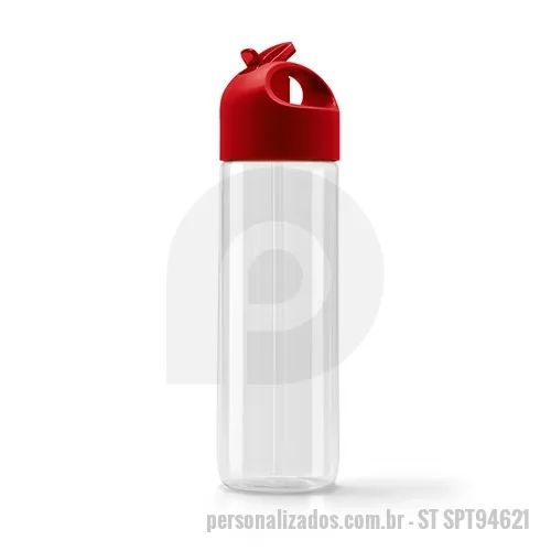 Squeeze personalizado - Garrafa Squeeze Personalizado com Canudo, , MEDIDAS d69 x 200 mm, MATERIAL P.S, CORES PRETO, AZUL E VERMELHO