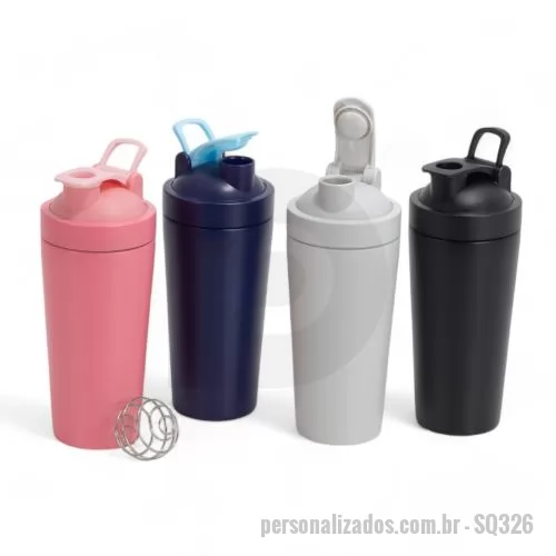 Squeeze personalizado - Coqueteleira Shaker Personalizada
