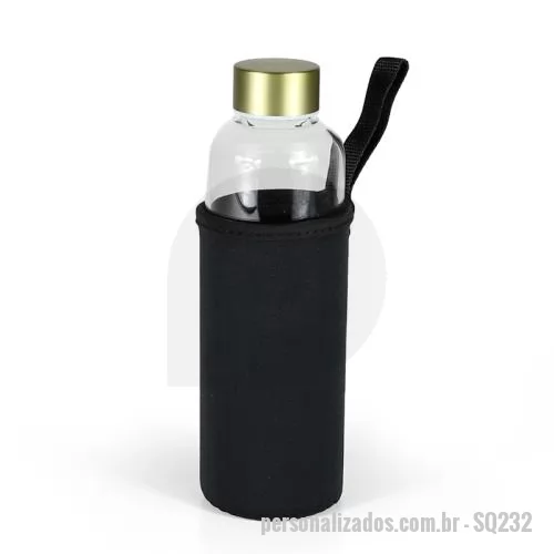 Squeeze personalizado - Squeeze de Vidro Personalizado