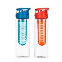 Squeeze Personalizada para Empresas, Capacidade 700 ml, Cores Preto, azul, vermelho, laranja e verde, Dimensões 25 x 7 cm