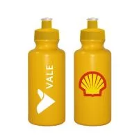 Squeeze de PE resistente e flexível, tampa rosqueável em PP e bico em PVC cristal. Acabamento e vedação impecável. Capacidade de 550ml