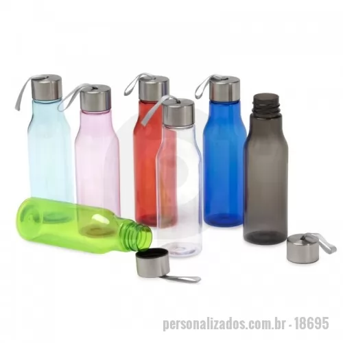 Squeeze plástico personalizado - Garrafa Plástica 600ml