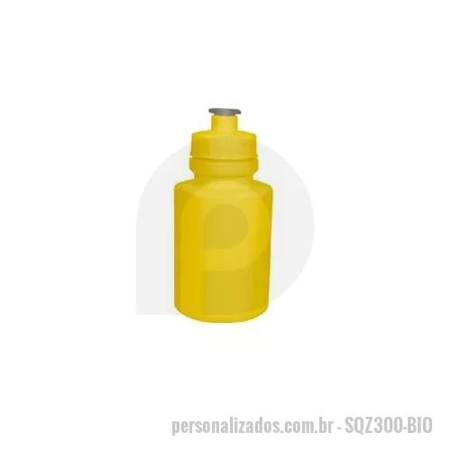 Squeeze plástico personalizado - Squeeze personalizado com utilização de plástico biodegradável mostra para as crianças a importância dos brindes personalizados ecológicos.