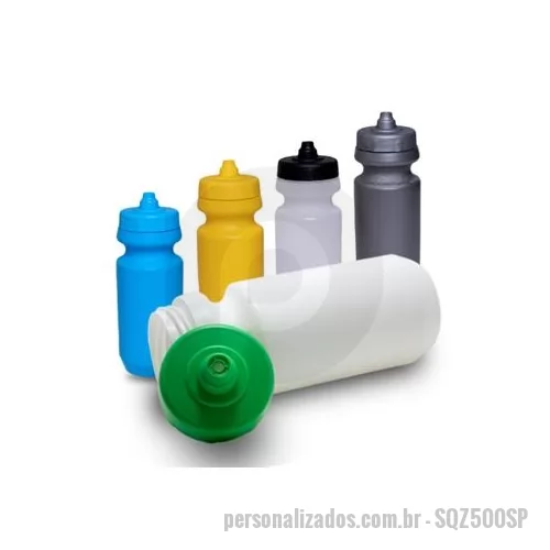 Squeeze plástico personalizado - Squeeze 500 ml personalizado - Fantastic Brindes Material: Plástico PE Medidas: 20 cm de altura por 6,2 cm de largura. Peso: 59 gramas Opção para personalização em serigrafia e transfer. Produto ideal para pratica de esporte e consumo de água no dia 