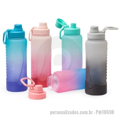 Squeeze plástico personalizado - Squeeze Plástica 1,1 Litros