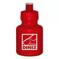 Squeeze de PE resistente e flexível, tampa rosqueável em PP e bico em PVC cristal. Acabamento e vedação impecável. Capacidade de 300 mL