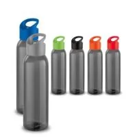 Squeeze em PS e tampa em PP com argola para fácil transporte. Capacidade até 630 mL. Caixa branca 94657 vendida opcionalmente. Certificação EU Food Grade. ø67 x 245 mm