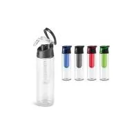 Squeeze em AS e com tampa flip top em PP com infusor de frutas e capacidade até 740 mL.