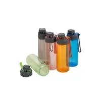 Garrafa personalizada de plástico altamente resistente é um brinde personalizado muito procurado para eventos esportivos.