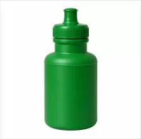 Squeeze plástico com capacidade de 300 ml, produzido em polietileno, com peso de 34 gramas, altura de 12,3 cm sem tampa e 14,5 cm com tampa, diâmetro da boca de 4,0 cm e base de 7,1 cm, apresentando estrutura leve, compacta e resistente para uso cont