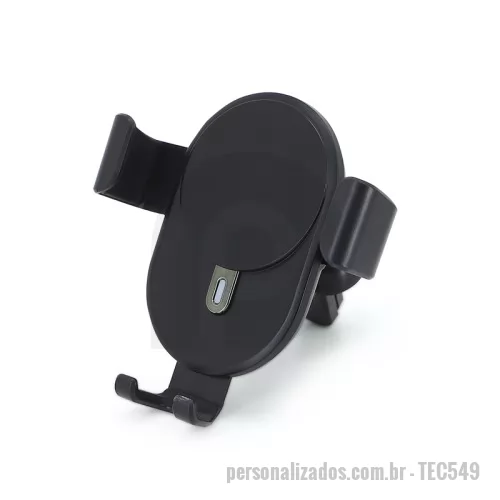 Suporte de celular para veículos personalizado - Suporte Veicular Wireless Personalizado