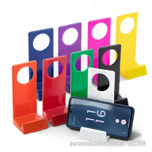 Suporte para banner personalizado - Suporte Para Celular Personalizado