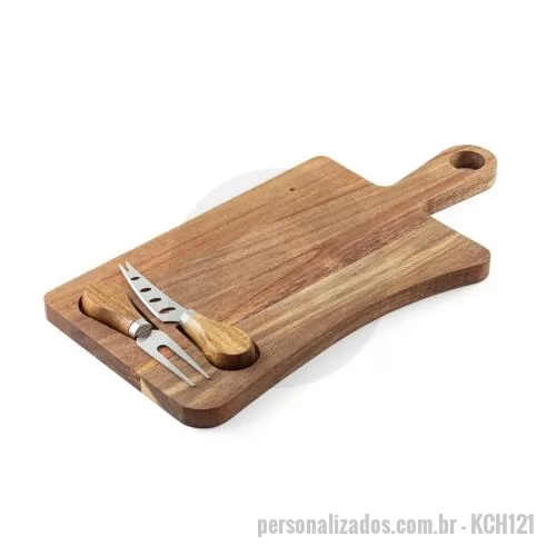 Tábua para carne de madeira personalizada - Tábua de Corte Personalizada
