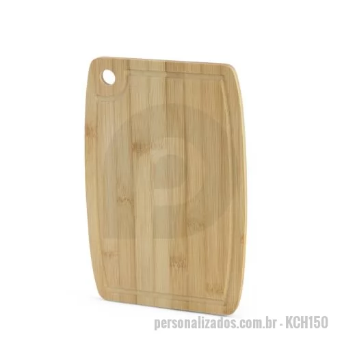 Tábua para carne de madeira personalizada - Tábua De Bambu Personalizada