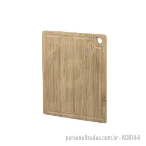 Tábua para carne de madeira personalizada - Tábua De Bambu Personalizada