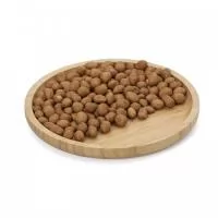 Petisqueira de bambu.