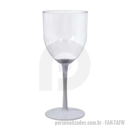 Taça de vinho personalizada - Taça Fun Wine -  Taça de Vinho Bi-color. Capacidade: 400 ml. Peso: 84 gramas. Medidas: 21,5 cm de altura por 9,1 cm de largura (boca) e 8,6 cm de largura (base). Diversas cores disponíveis. - TEMOS DIVERSOS OUTROS MODELOS DE TAÇAS