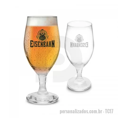 Taça personalizada - Taça de Cerveja 330ml Personalizada