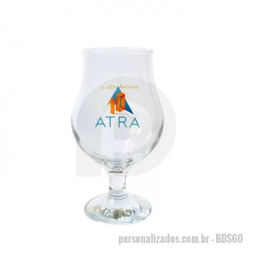 Taça personalizada - Taça Personalizada de Cerveja 400ml Vidro