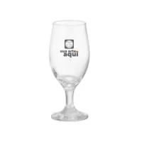 Taça de vidro para cerveja.
