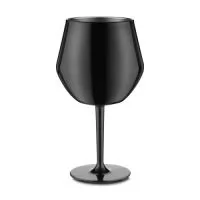 Copo/taça térmico de 350 ml brilhosa, em inox (interno 304 / externo 201), haste removível em plástico PP, discos de borracha para estabilidade.  Peso do Produto (com haste): 0,193kg Dimensão do Produto (com haste): 20xø8cm Dimensão do Produto (sem haste): 10xø8cm